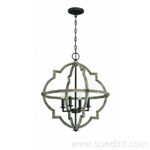 Natural Wood Grain Lamps and Lanterns Light